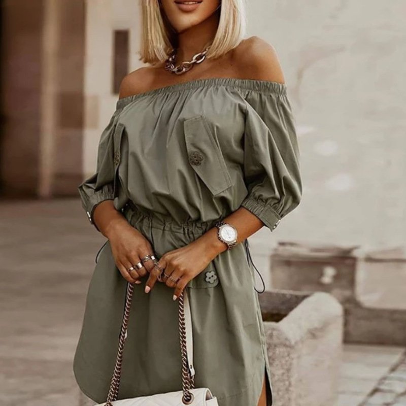 Vestido Tipo Blusón